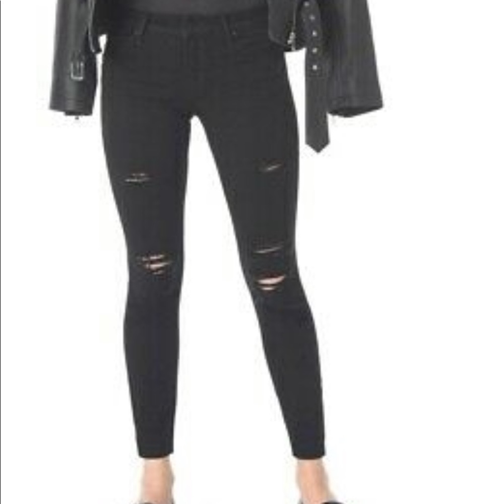 Joes Jeans Flawless Black Distressed